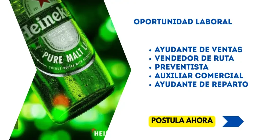 Empleos en el Sector de Ventas en México: Información sobre Oportunidades en HEINEKEN